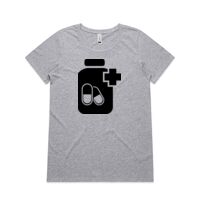 Womens Shallow Scoop Tee Thumbnail