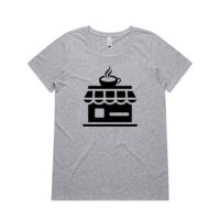 Womens Shallow Scoop Tee Thumbnail