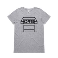 Womens Shallow Scoop Tee Thumbnail