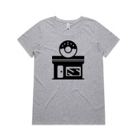 Womens Shallow Scoop Tee Thumbnail