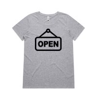 Womens Shallow Scoop Tee Thumbnail