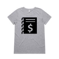 Womens Shallow Scoop Tee Thumbnail