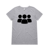 Womens Shallow Scoop Tee Thumbnail
