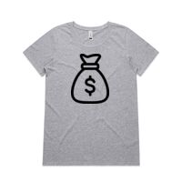 Womens Shallow Scoop Tee Thumbnail