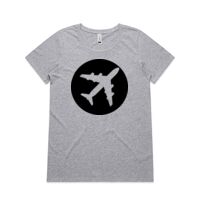 Womens Shallow Scoop Tee Thumbnail