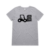 Womens Shallow Scoop Tee Thumbnail