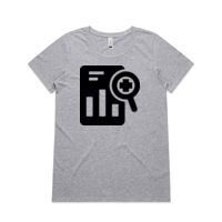 Womens Shallow Scoop Tee Thumbnail