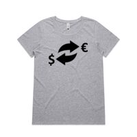 Womens Shallow Scoop Tee Thumbnail