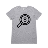 Womens Shallow Scoop Tee Thumbnail