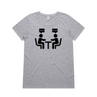 Womens Shallow Scoop Tee Thumbnail