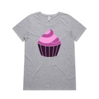 Womens Shallow Scoop Tee Thumbnail