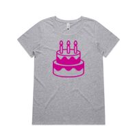 Womens Shallow Scoop Tee Thumbnail