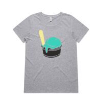 Womens Shallow Scoop Tee Thumbnail