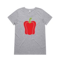 Womens Shallow Scoop Tee Thumbnail