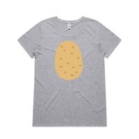 Womens Shallow Scoop Tee Thumbnail
