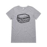 Womens Shallow Scoop Tee Thumbnail
