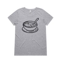 Womens Shallow Scoop Tee Thumbnail