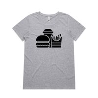 Womens Shallow Scoop Tee Thumbnail