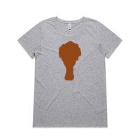 Womens Shallow Scoop Tee Thumbnail