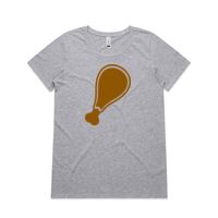 Womens Shallow Scoop Tee Thumbnail