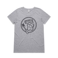 Womens Shallow Scoop Tee Thumbnail