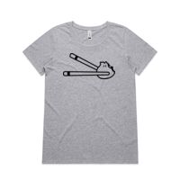 Womens Shallow Scoop Tee Thumbnail