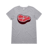 Womens Shallow Scoop Tee Thumbnail
