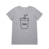 Womens Shallow Scoop Tee Thumbnail