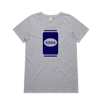 Womens Shallow Scoop Tee Thumbnail