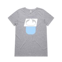 Womens Shallow Scoop Tee Thumbnail
