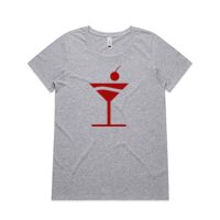 Womens Shallow Scoop Tee Thumbnail