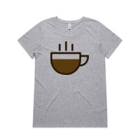 Womens Shallow Scoop Tee Thumbnail