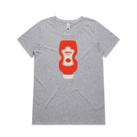 Womens Shallow Scoop Tee Thumbnail