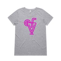 Womens Shallow Scoop Tee Thumbnail