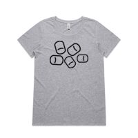Womens Shallow Scoop Tee Thumbnail