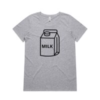 Womens Shallow Scoop Tee Thumbnail