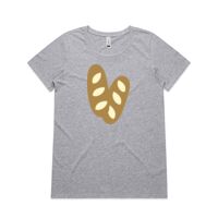 Womens Shallow Scoop Tee Thumbnail