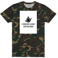 Mens Camo Staple Tee Thumbnail