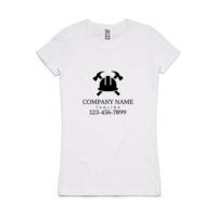 Womens Maple Organic Tee Thumbnail