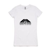 Womens Maple Organic Tee Thumbnail