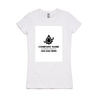 Womens Maple Organic Tee Thumbnail