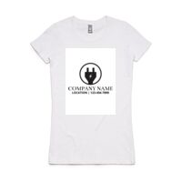 Womens Maple Organic Tee Thumbnail