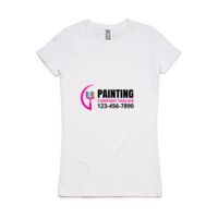 Womens Maple Organic Tee Thumbnail