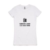 Womens Maple Organic Tee Thumbnail