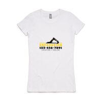 Womens Maple Organic Tee Thumbnail