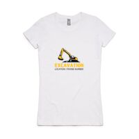 Womens Maple Organic Tee Thumbnail