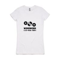 Womens Maple Organic Tee Thumbnail