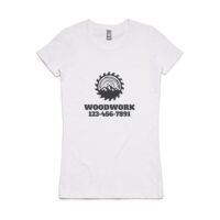 Womens Maple Organic Tee Thumbnail