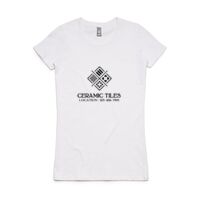 Womens Maple Organic Tee Thumbnail