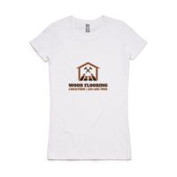 Womens Maple Organic Tee Thumbnail